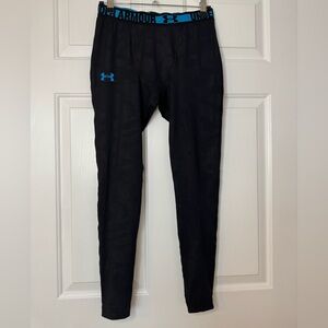 Under Armour Men’s heatgear compression leggings - black - size M